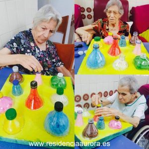 Método Montessori en la Residencia para mayores Aurora en Sevilla