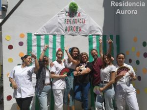 Residencia Aurora en Nervión Sevilla . Feria de Abril 2019