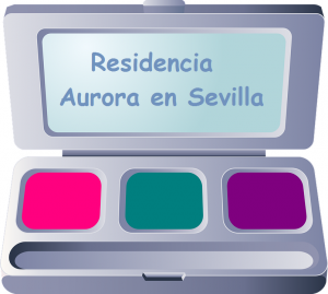 Maquillaje en la Residencia Aurora en Sevilla